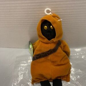 Star Wars Plush Toy with Brown Hood and Black Details